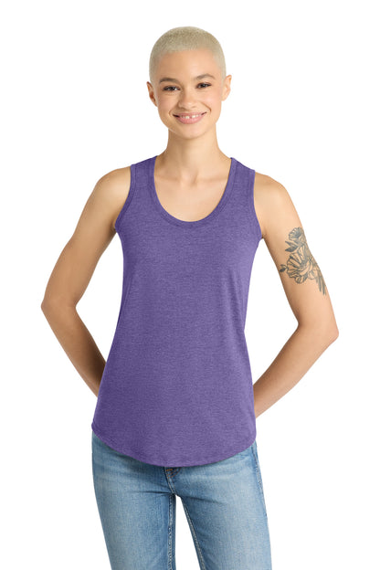 District Women's Perfect Tri Racerback Tank (DM138L)