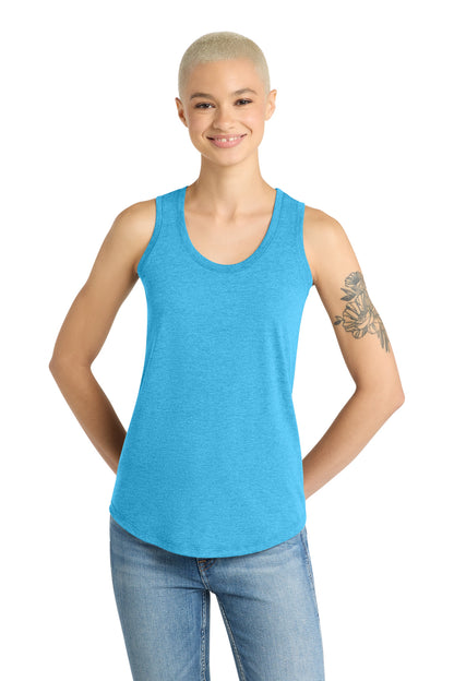 District Women's Perfect Tri Racerback Tank (DM138L)
