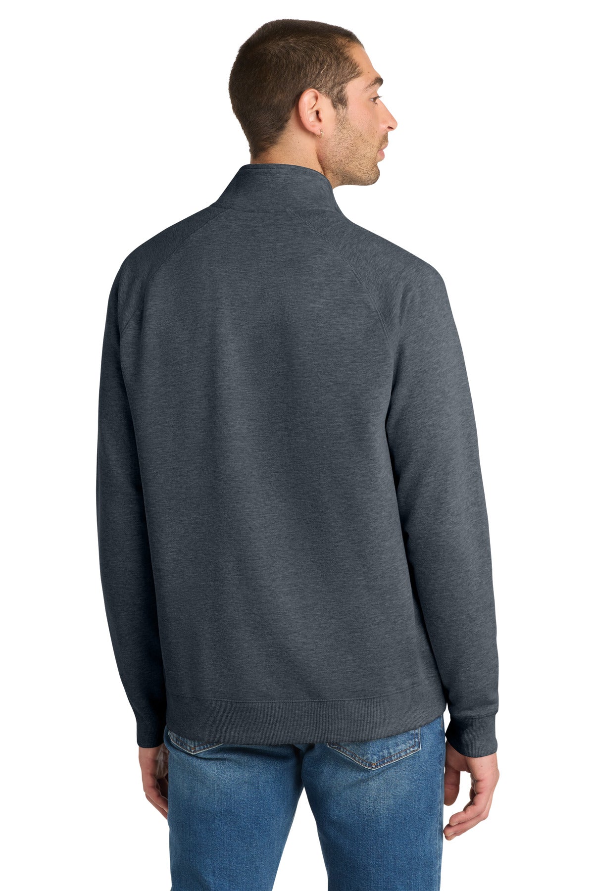 Heathered Navy