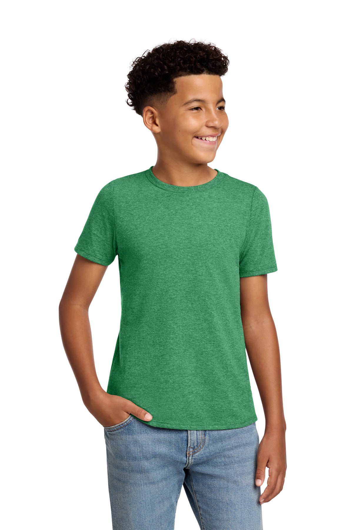 Heathered Kelly Green