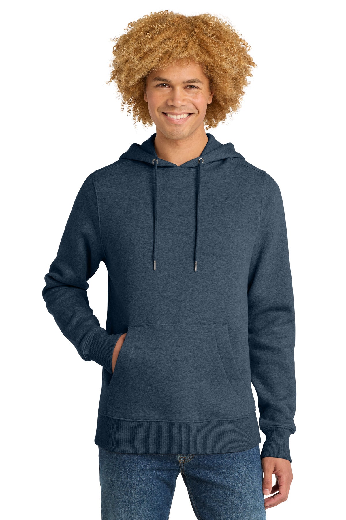 Heathered Navy