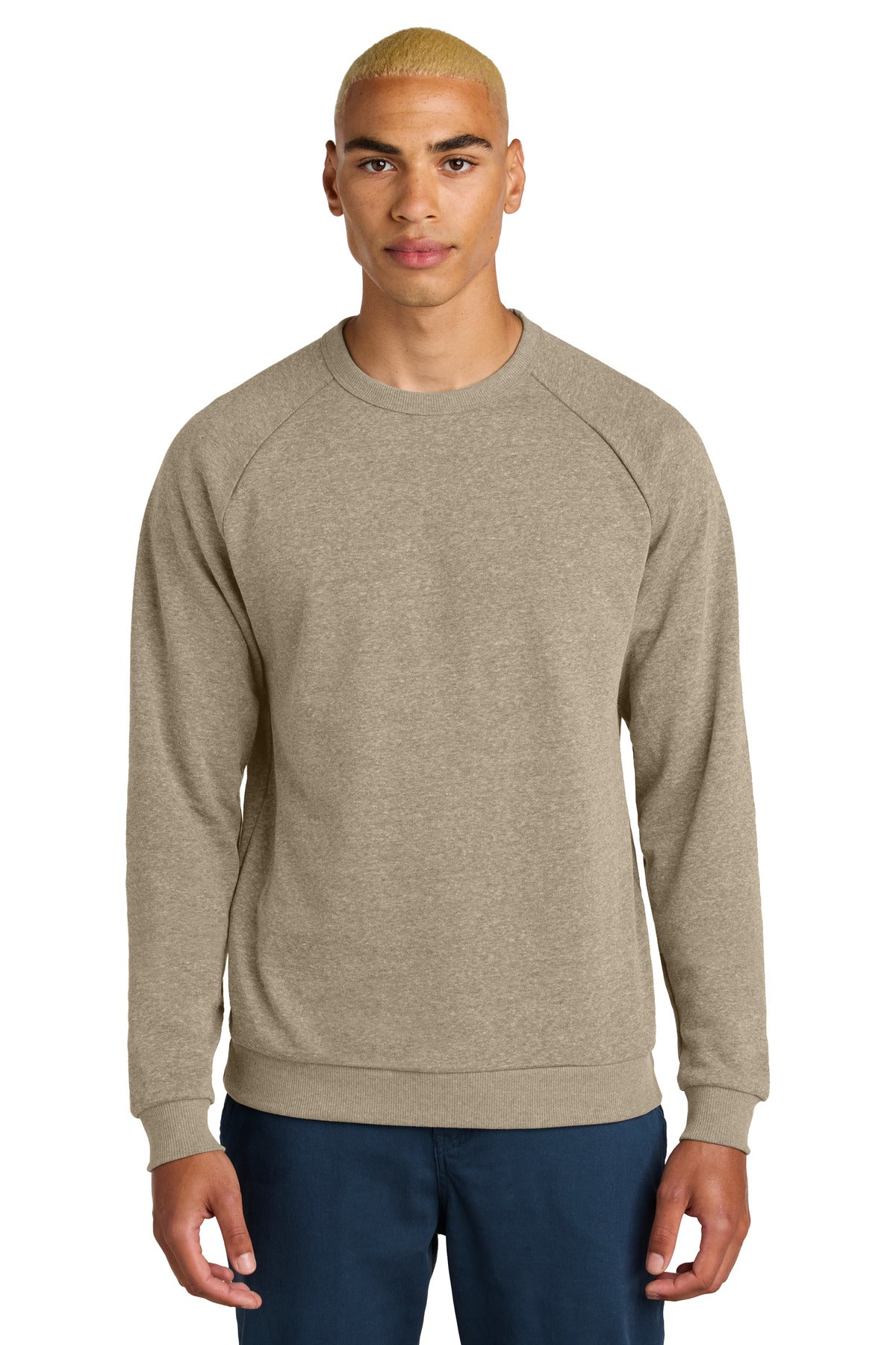 District Perfect Tri Fleece Crewneck Sweatshirt (DT1304)