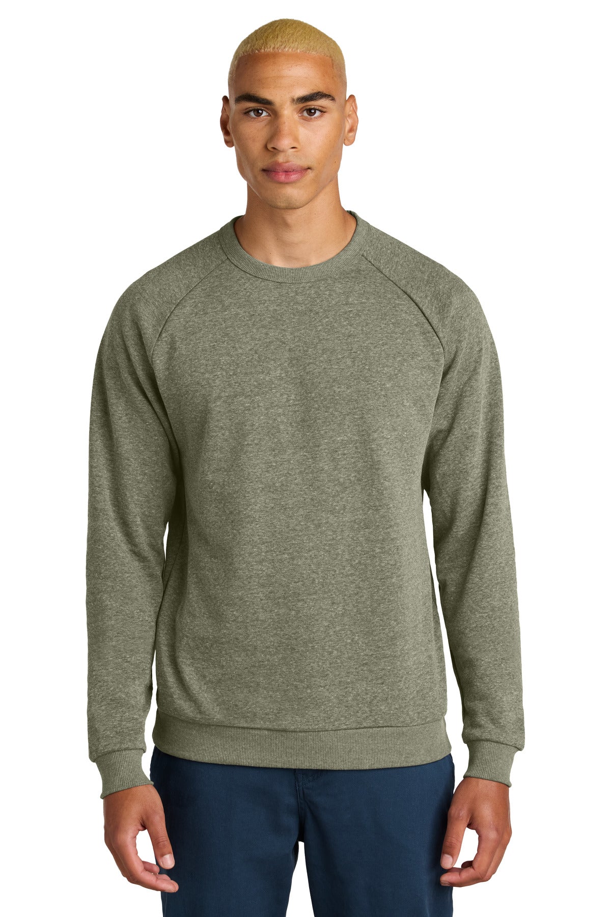 District Perfect Tri Fleece Crewneck Sweatshirt (DT1304)