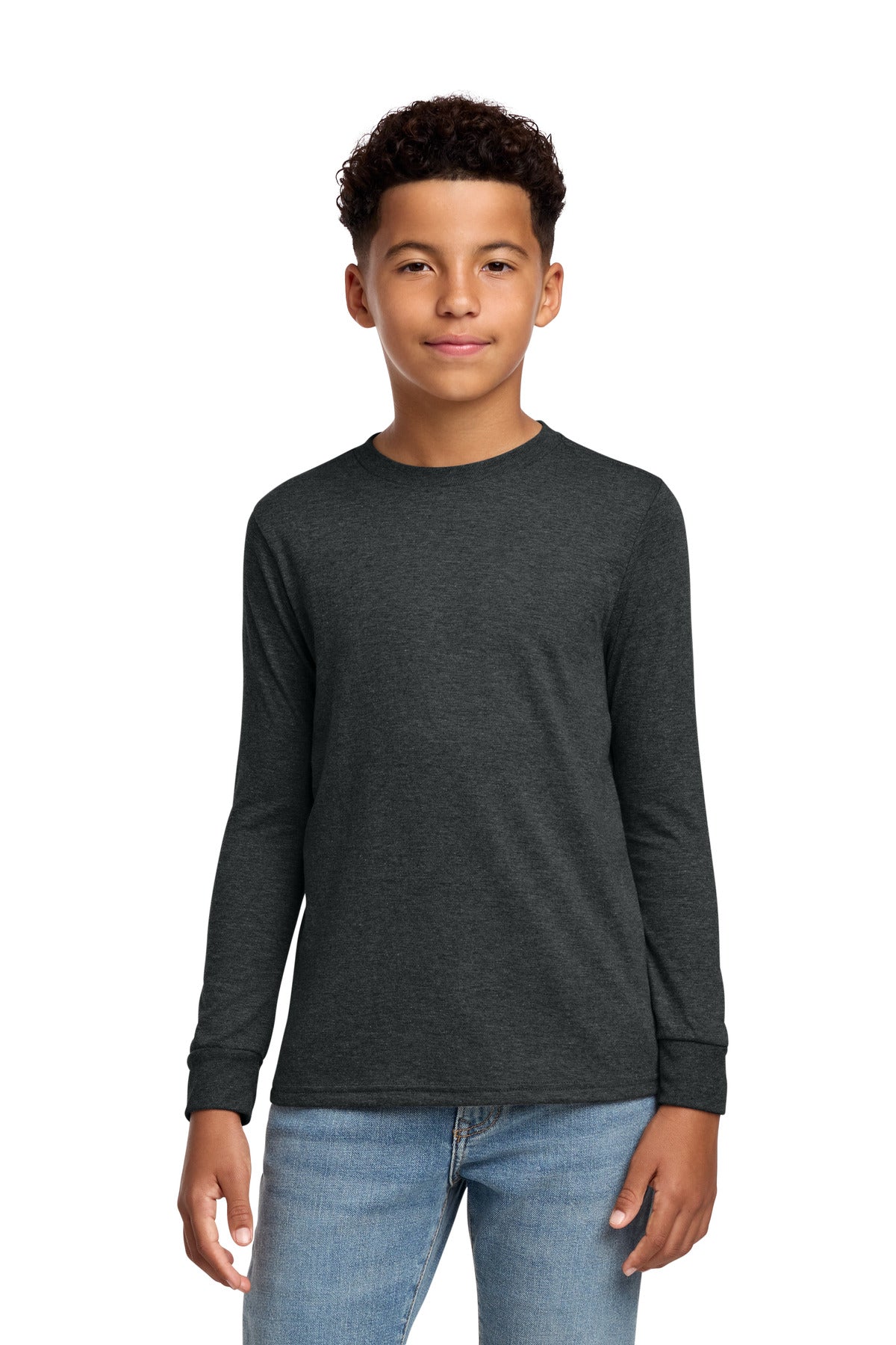 District Youth Perfect Tri Long Sleeve Tee (DT132Y)