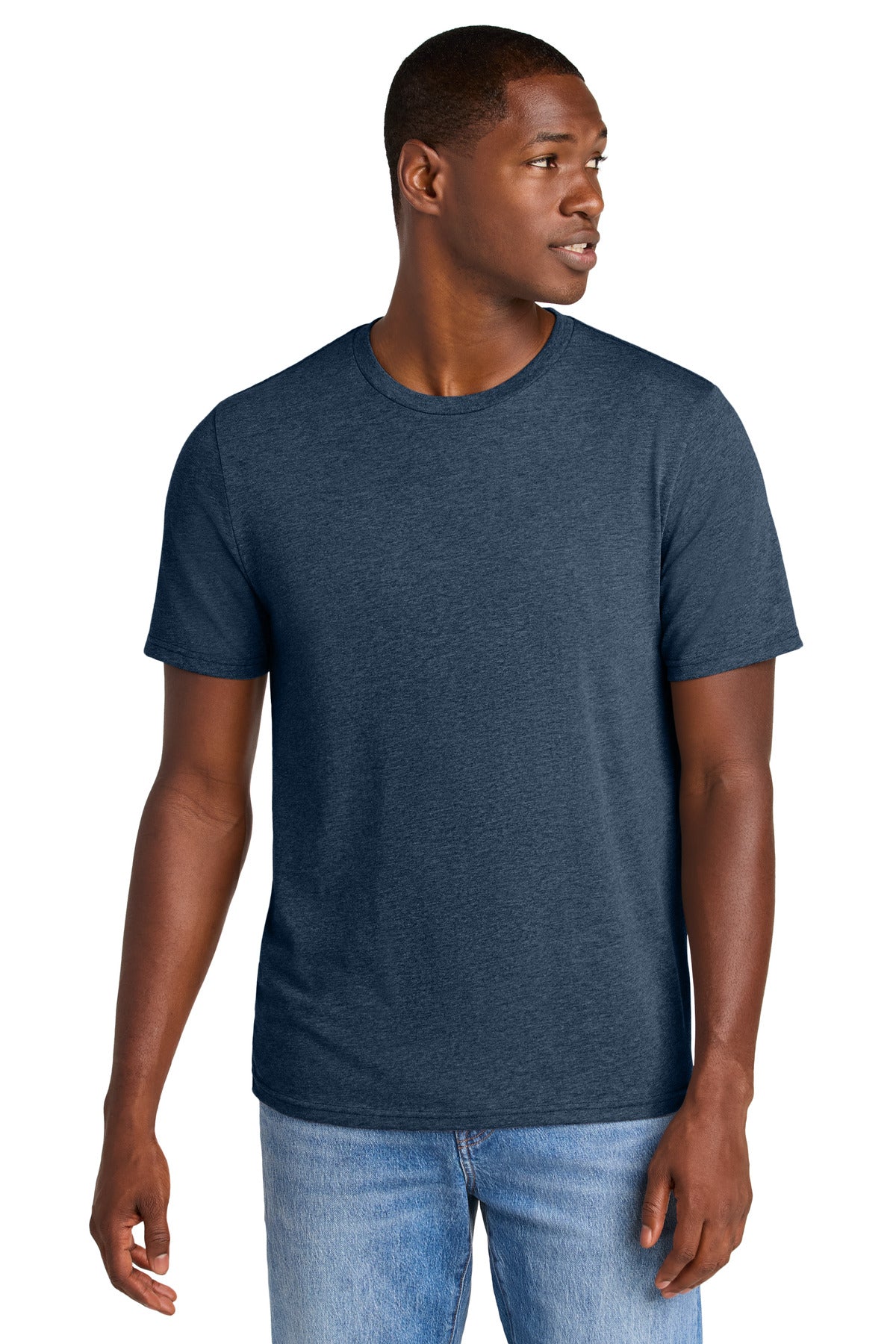 Heathered Navy