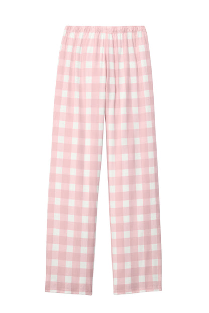 Light Pink/ White Buffalo Check