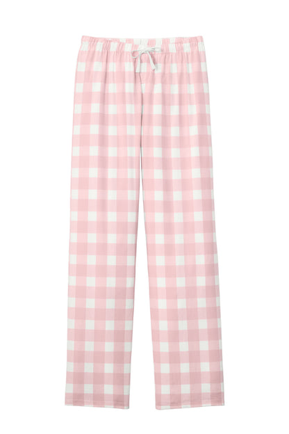 Light Pink/ White Buffalo Check
