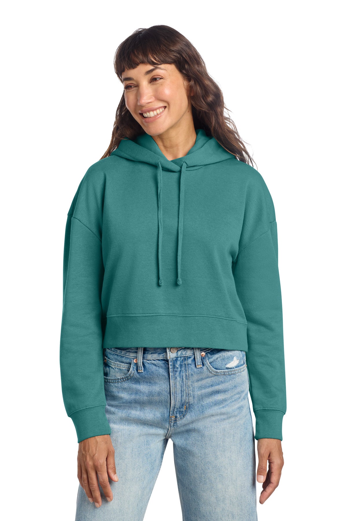 Sudadera con capucha para mujer District V.I.T.™ Fleece (DT6101)