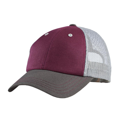 Maroon/ Charcoal/ Grey