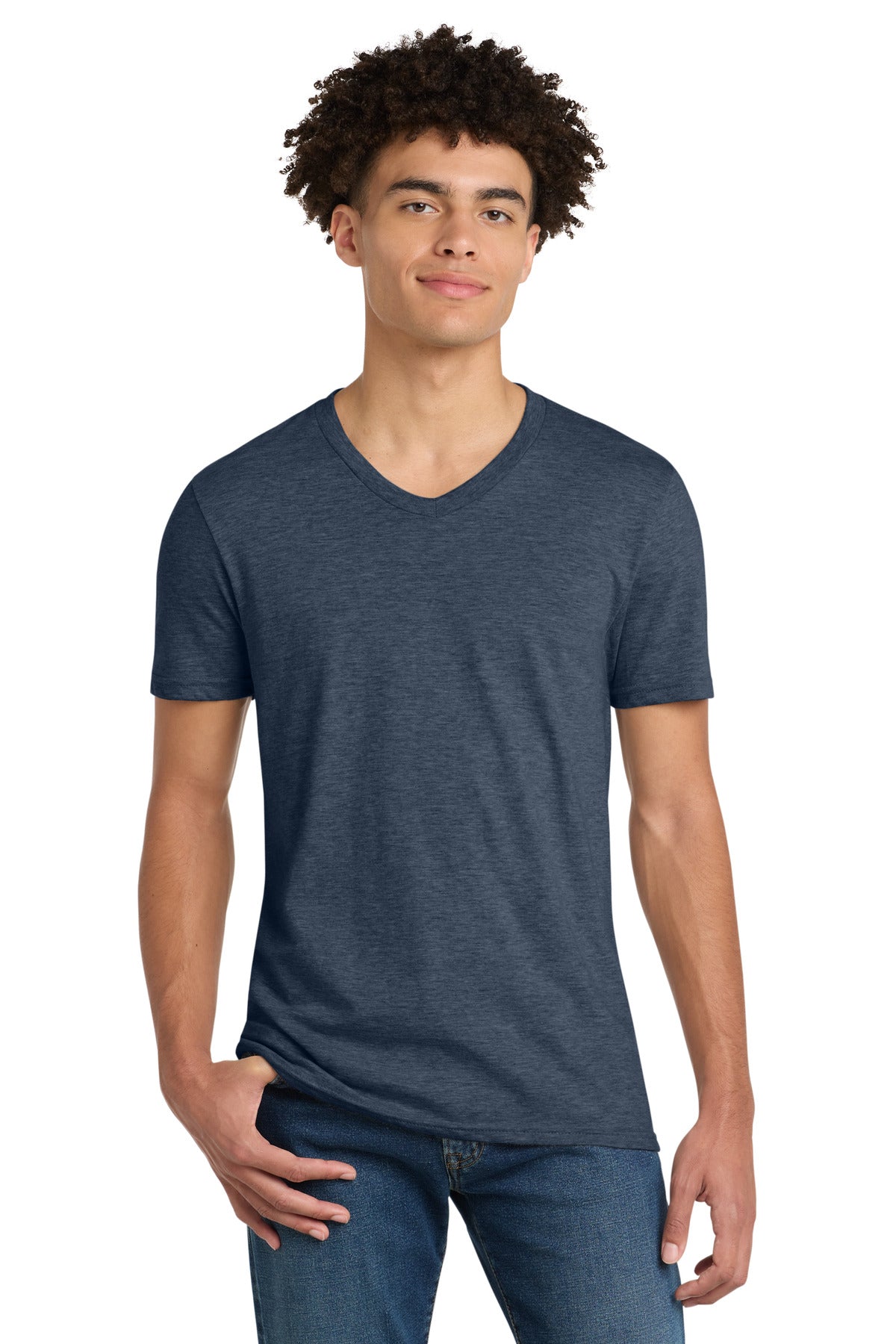 Heathered Navy
