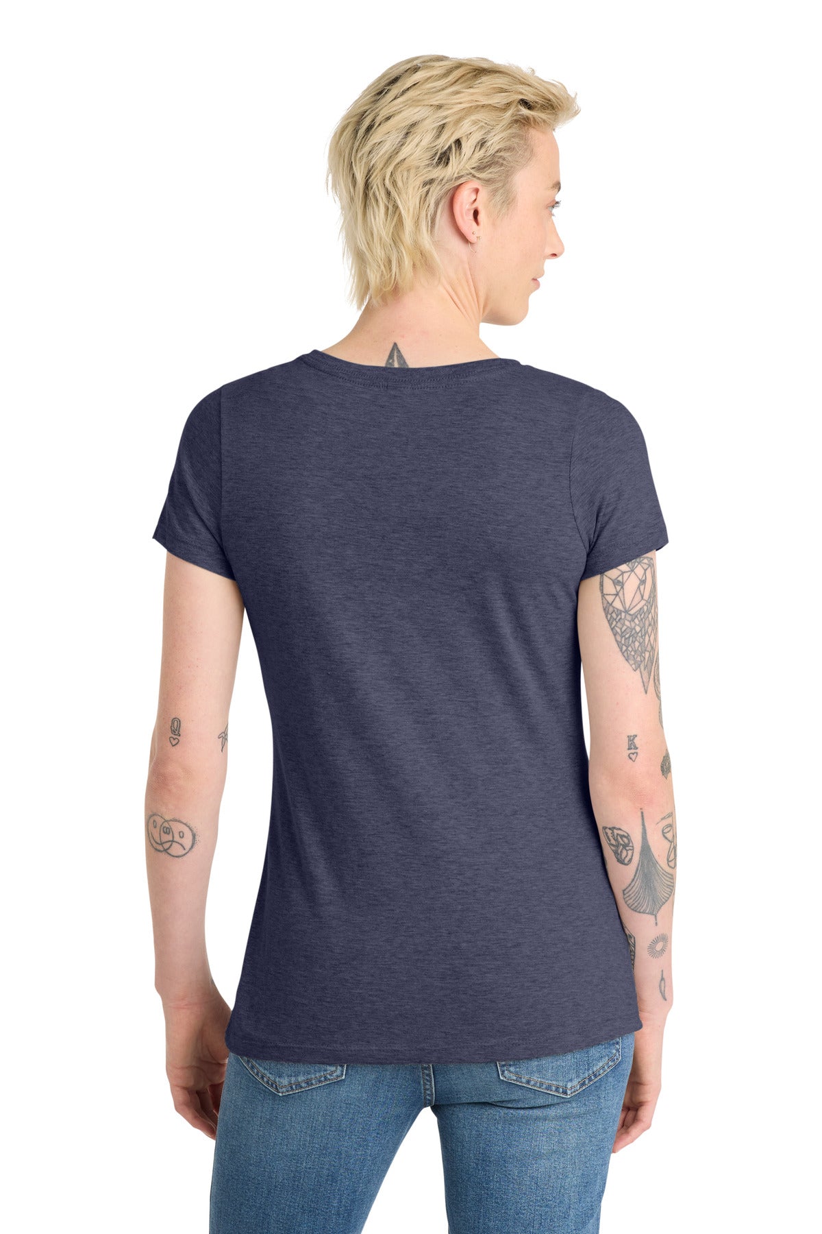 Heathered Navy