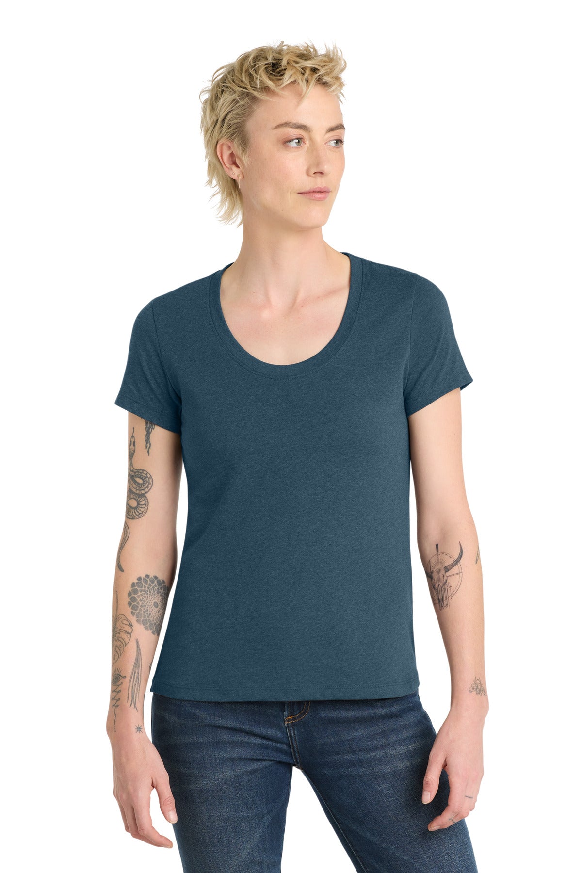 Heathered Neptune Blue