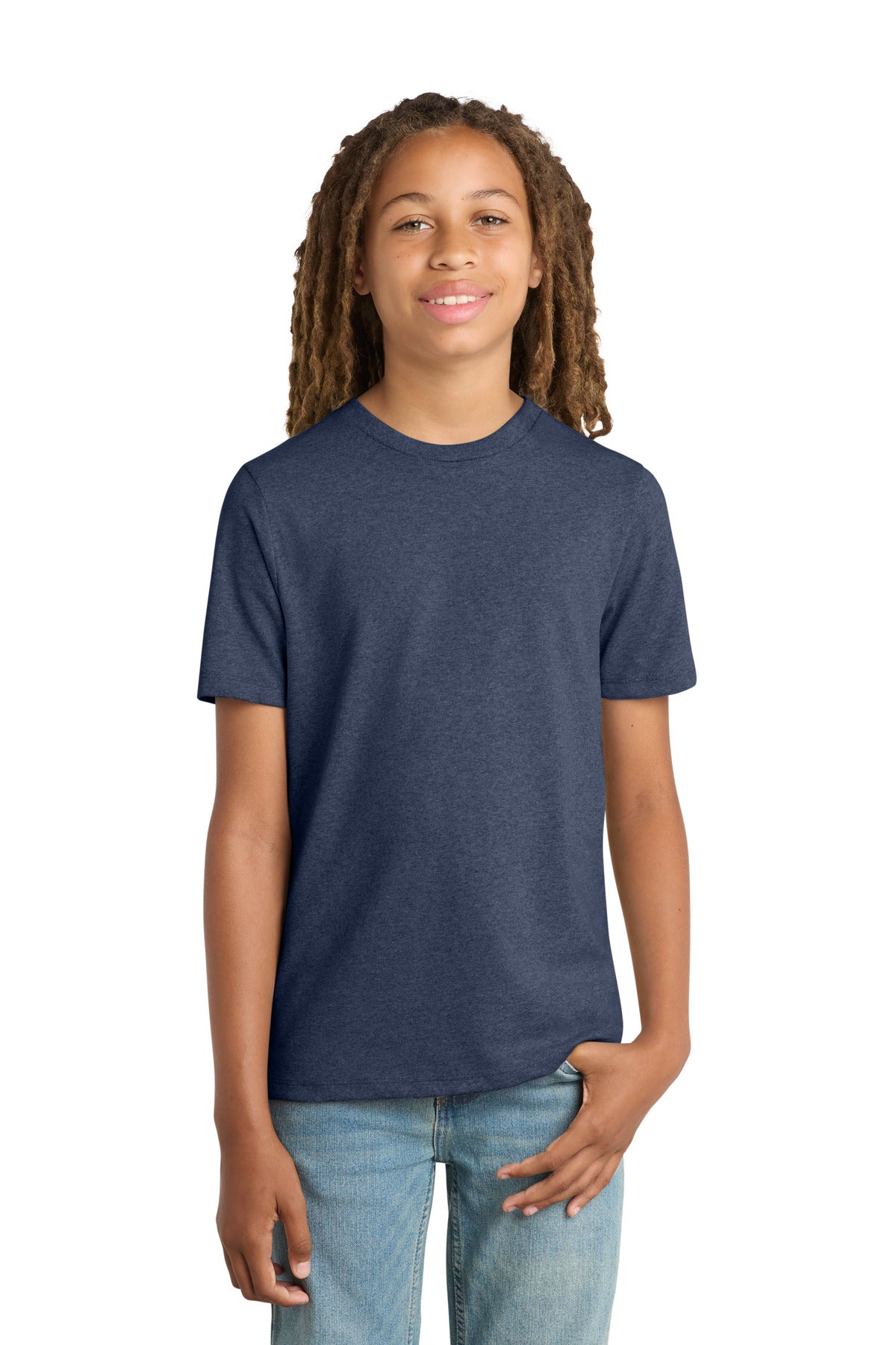 Heathered Navy