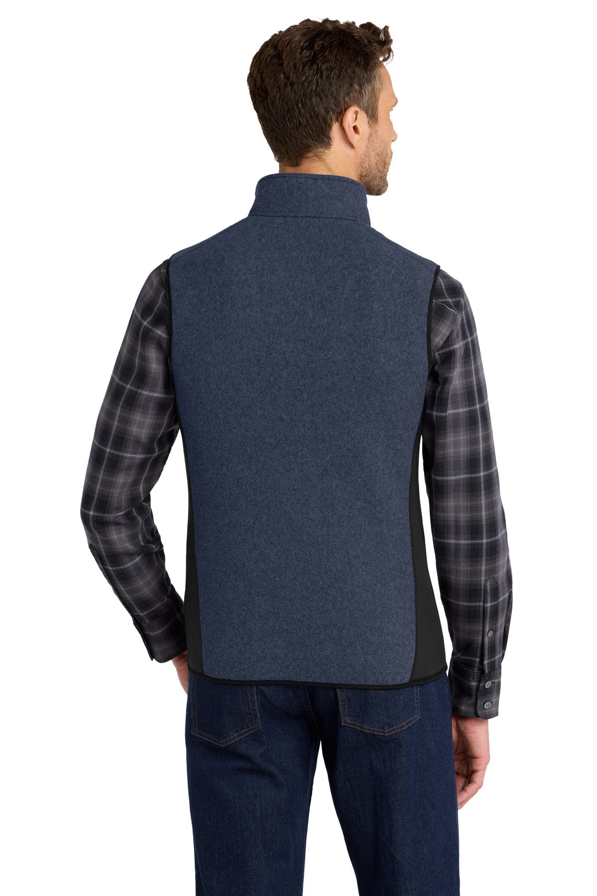 Navy Heather/ Black