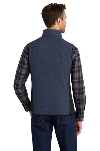 Navy Heather/ Black