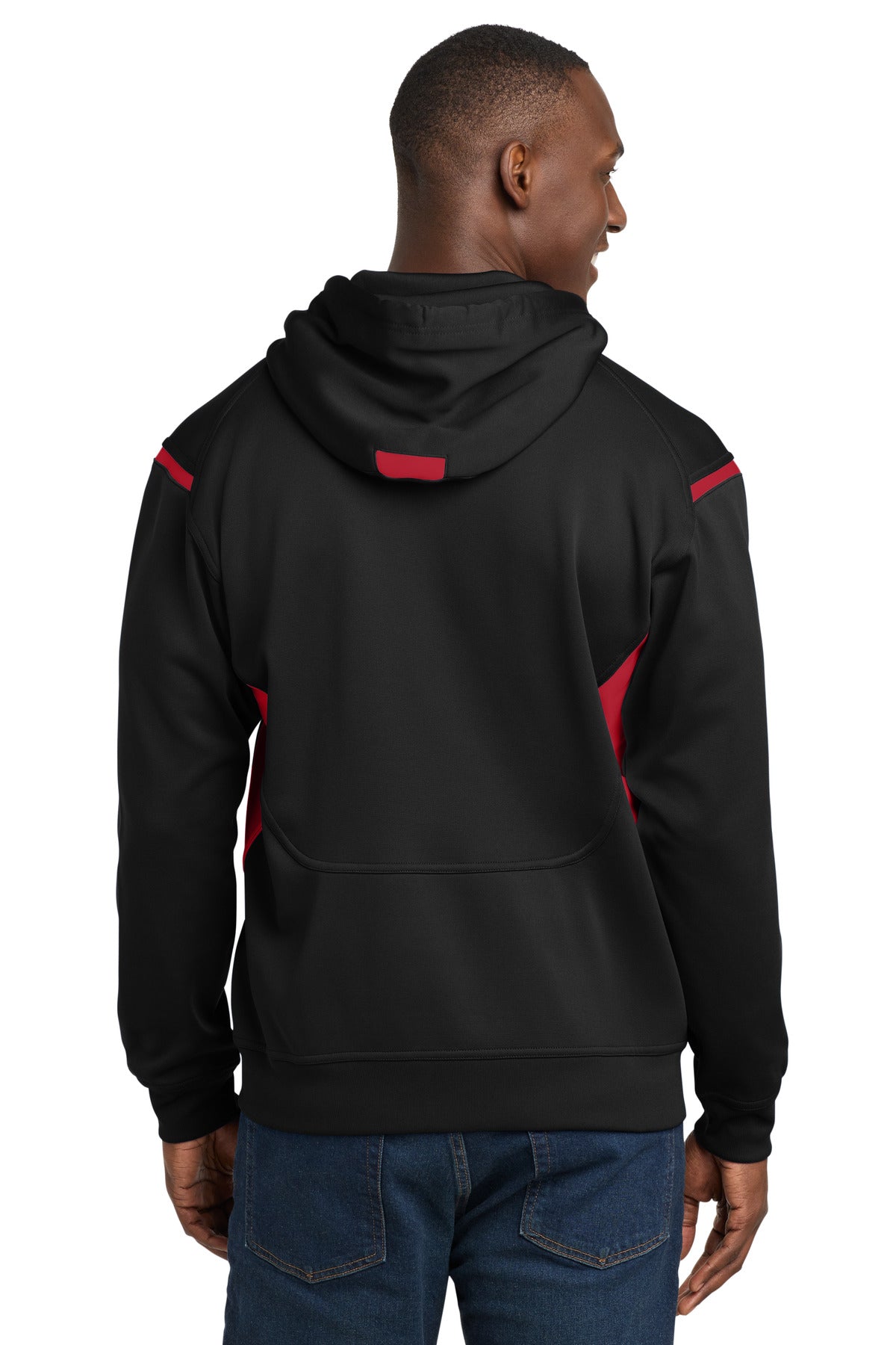 Black/ True Red