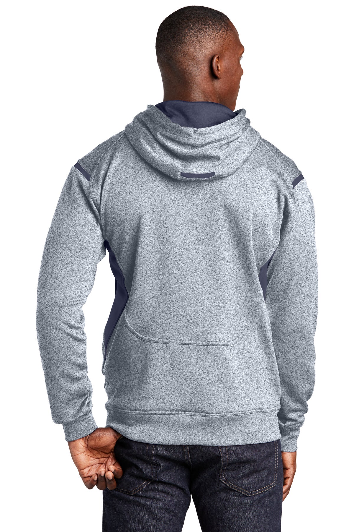 Grey Heather/ True Navy