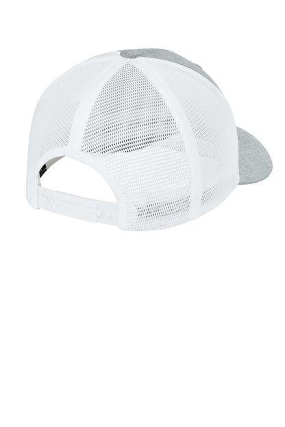 Melange Silver/ White
