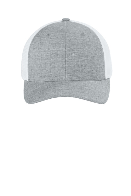Melange Silver/ White