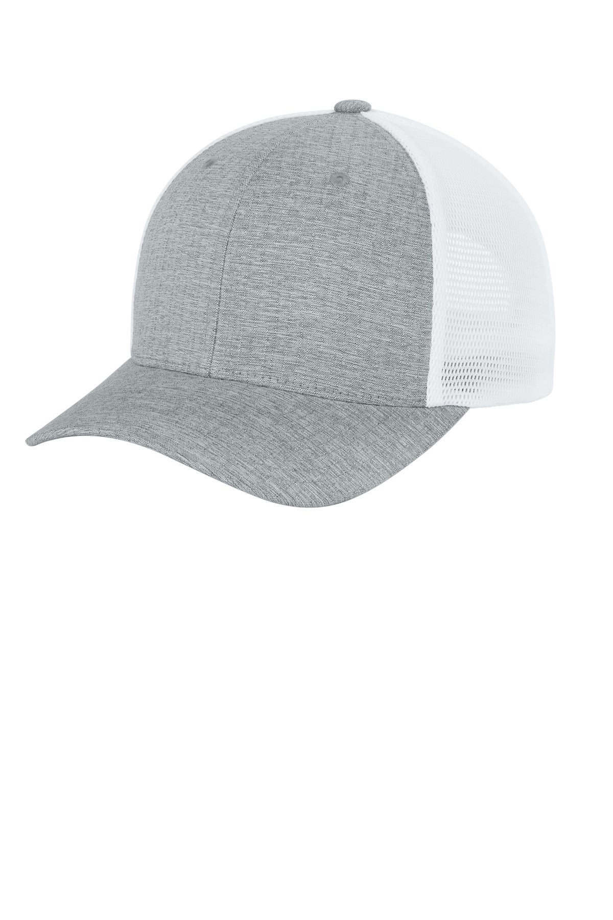 Melange Silver/ White