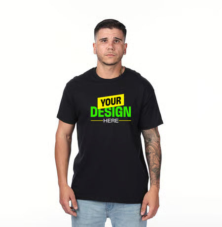 Camiseta para adulto de algodón grueso de 5.3 oz