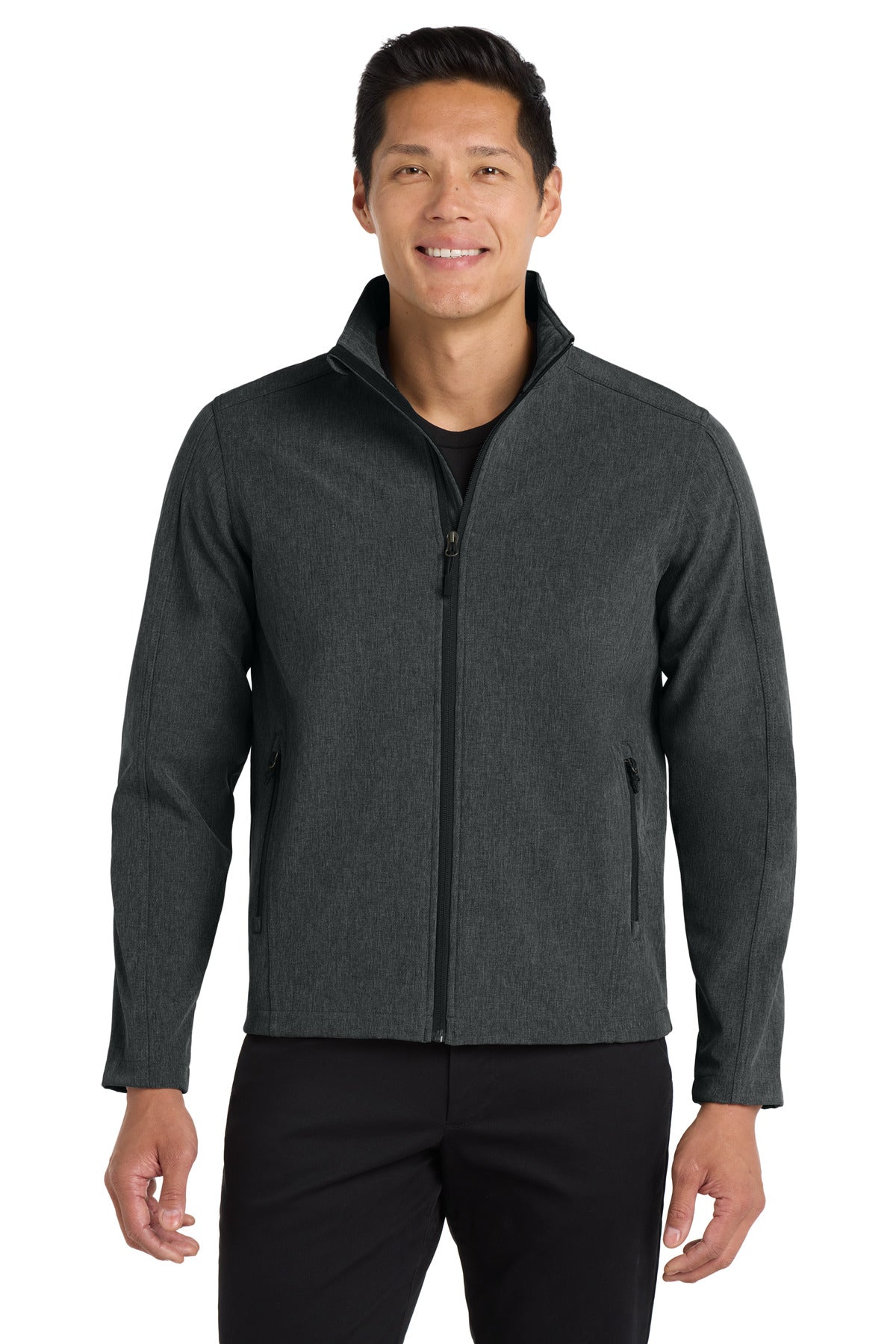 Black Charcoal Heather