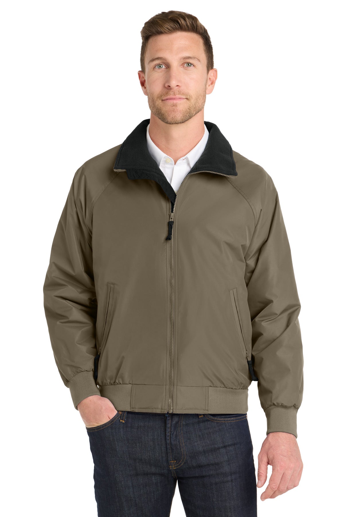 Khaki/ True Black