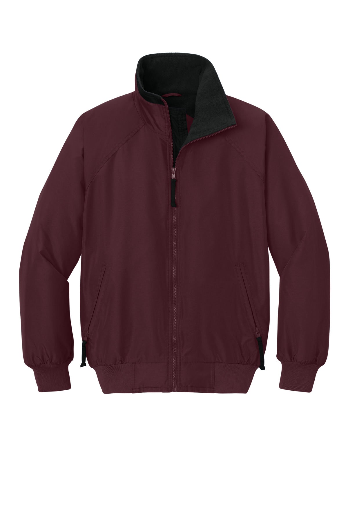 Maroon/ Black