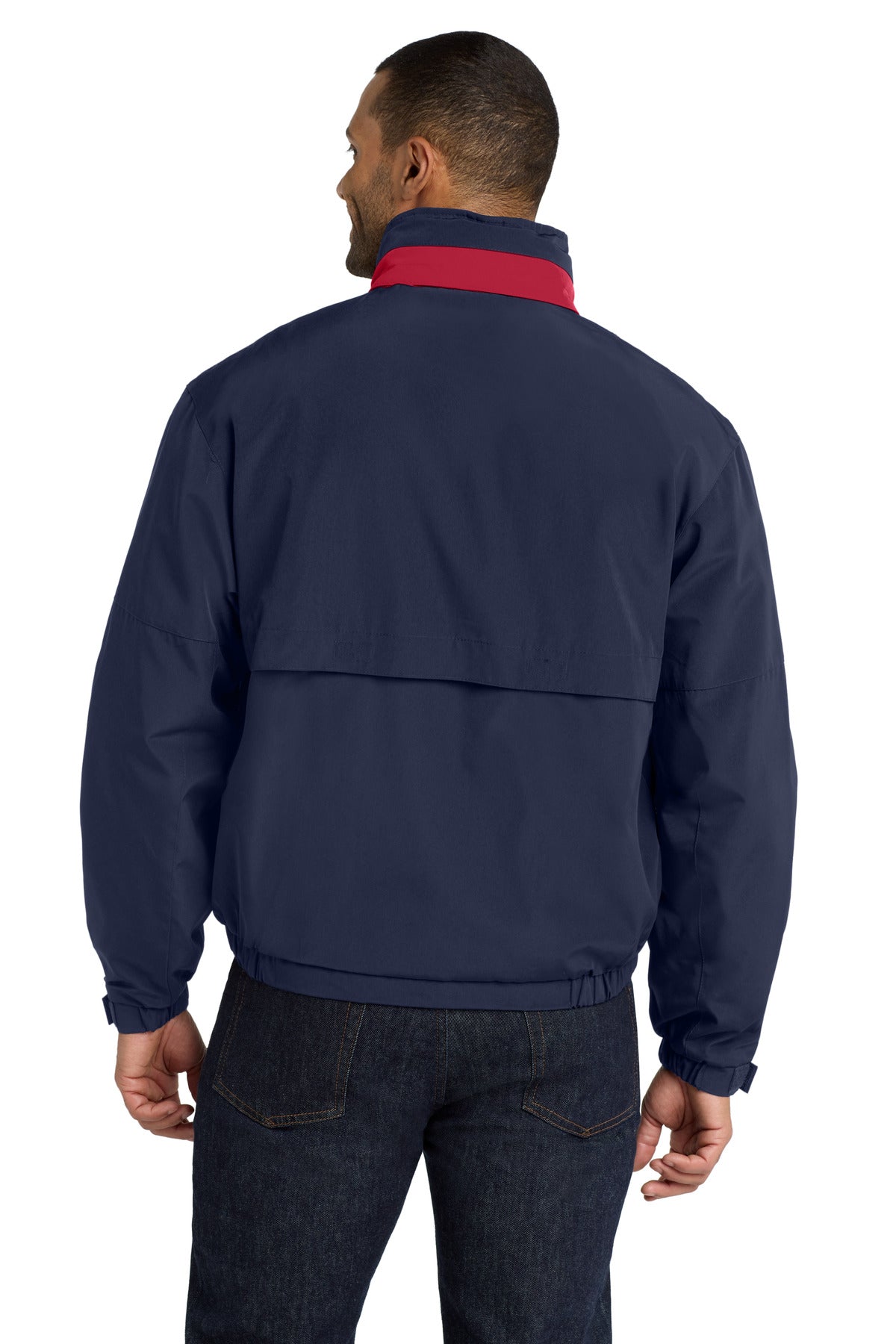Dark Navy/ Red