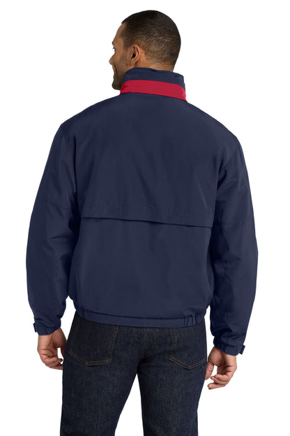 Dark Navy/ Red