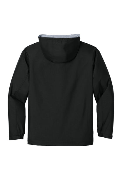 Black/ Light Oxford
