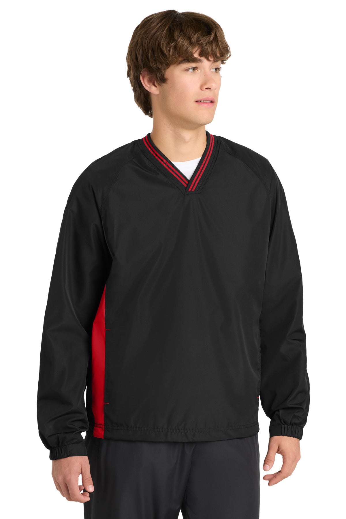 Black/ True Red