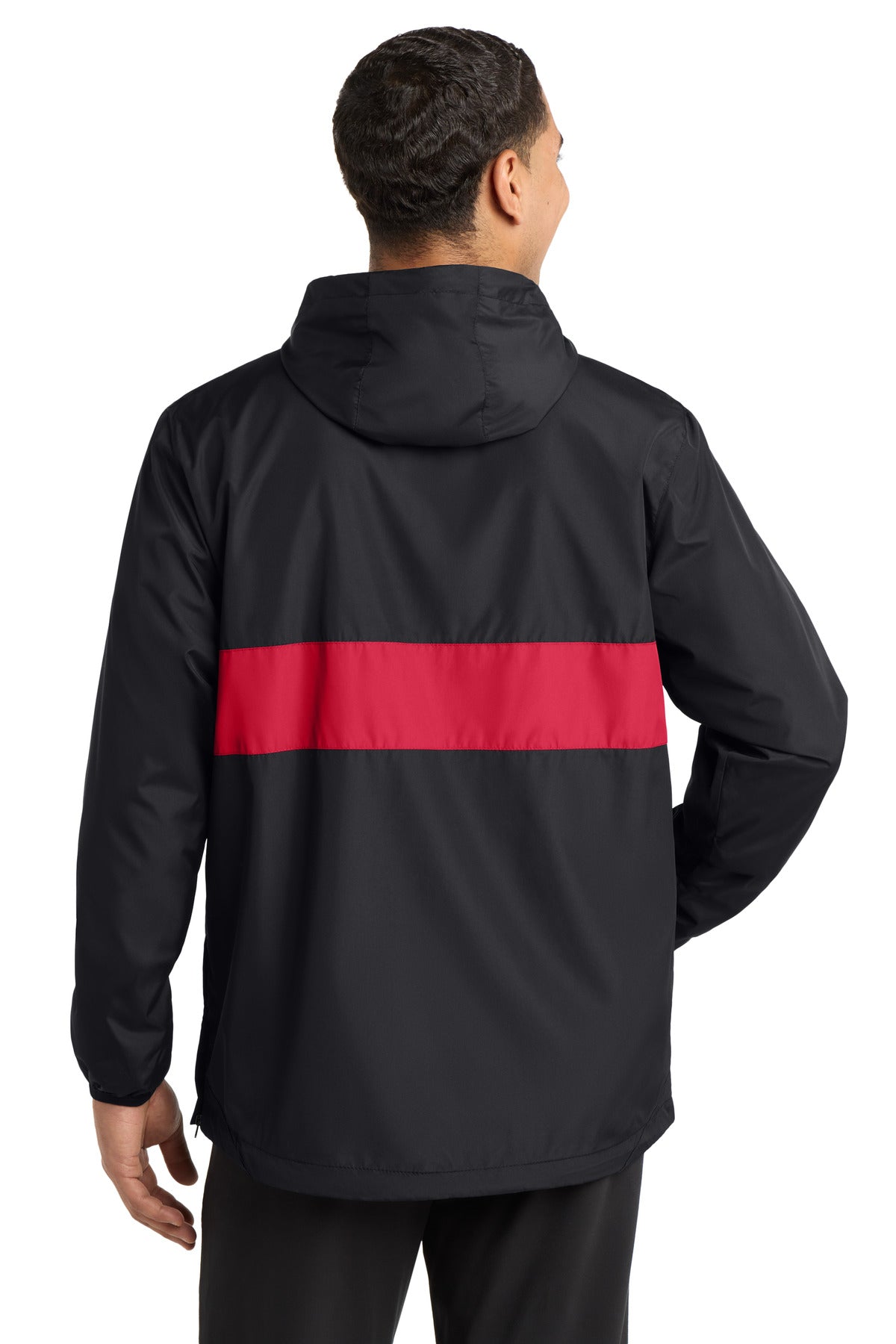 Black/ True Red