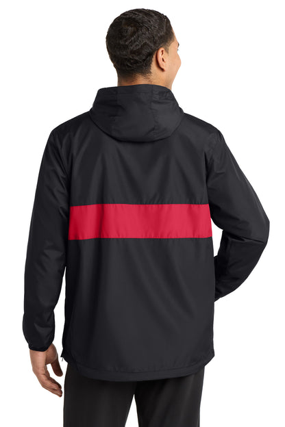 Black/ True Red