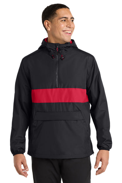 Black/ True Red