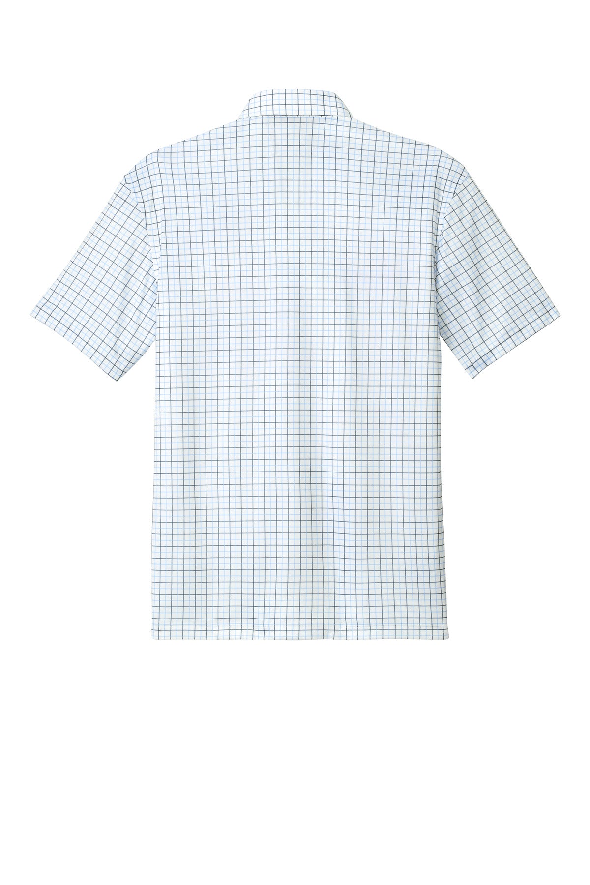 Black/ Carolina Blue Check