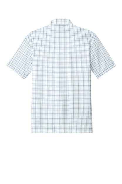 Black/ Carolina Blue Check