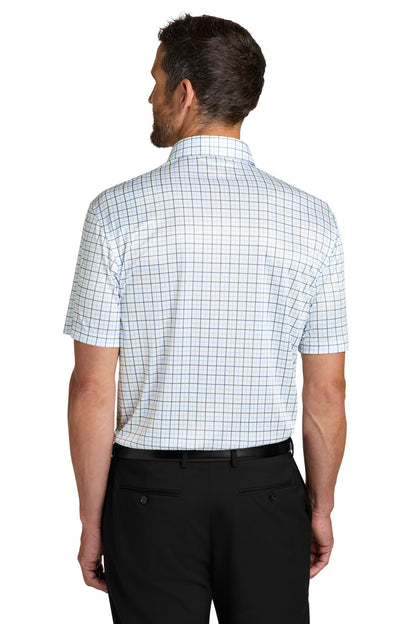 Black/ Carolina Blue Check