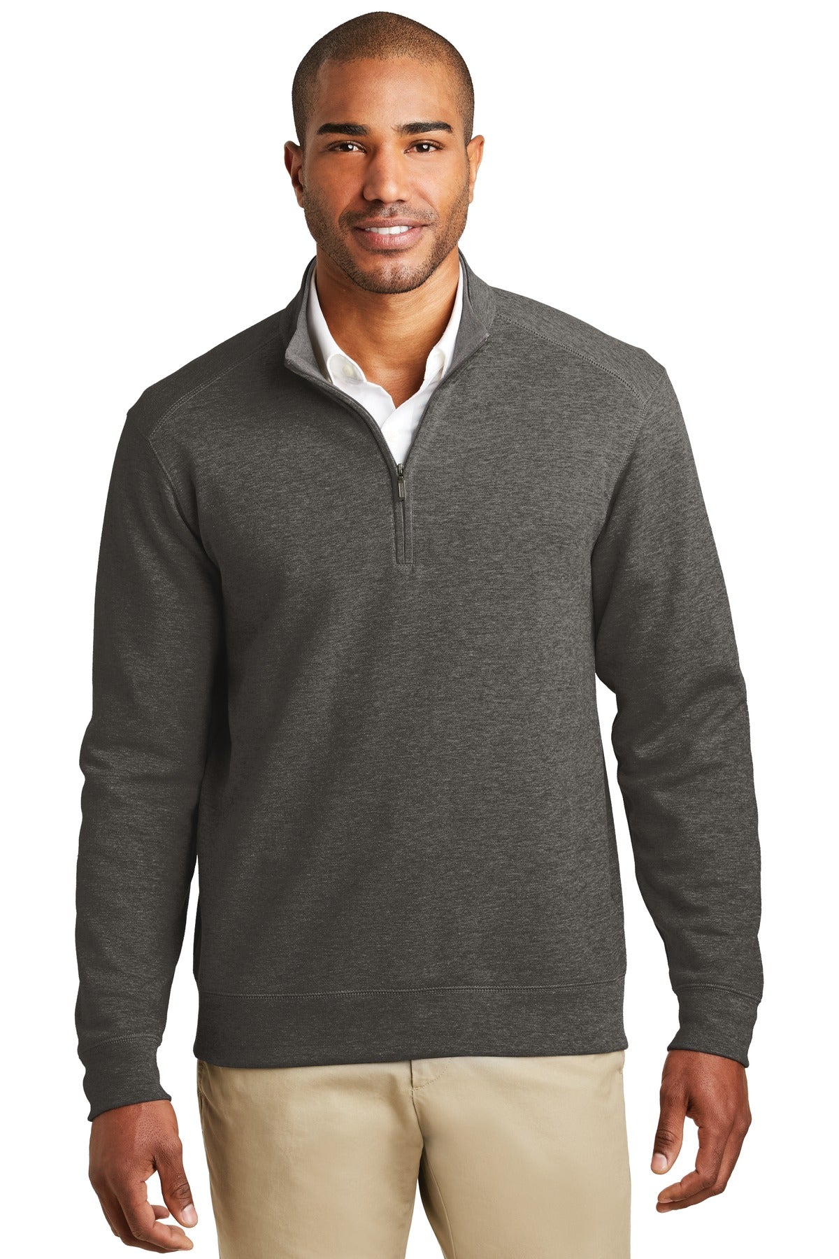 Charcoal Heather/ Medium Heather Grey
