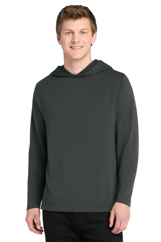 Sudadera con capucha y cierre de microfelpa Port Authority (K826)