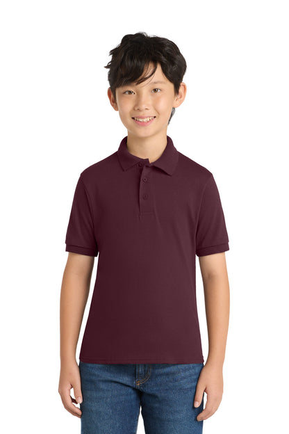 Polo de punto de jersey juvenil Core Blend de Port & Company (KP55Y)