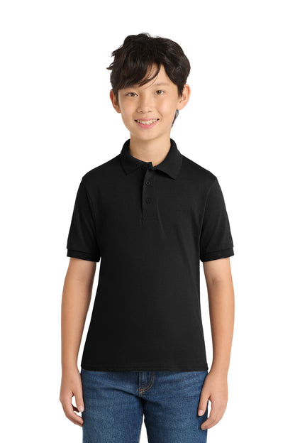 Polo de punto de jersey juvenil Core Blend de Port & Company (KP55Y)