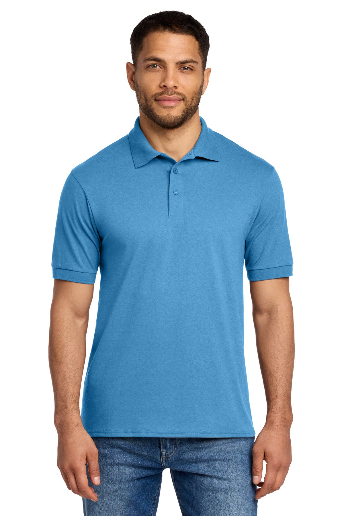 Polo de punto jersey Port & Company Core Blend (KP55)
