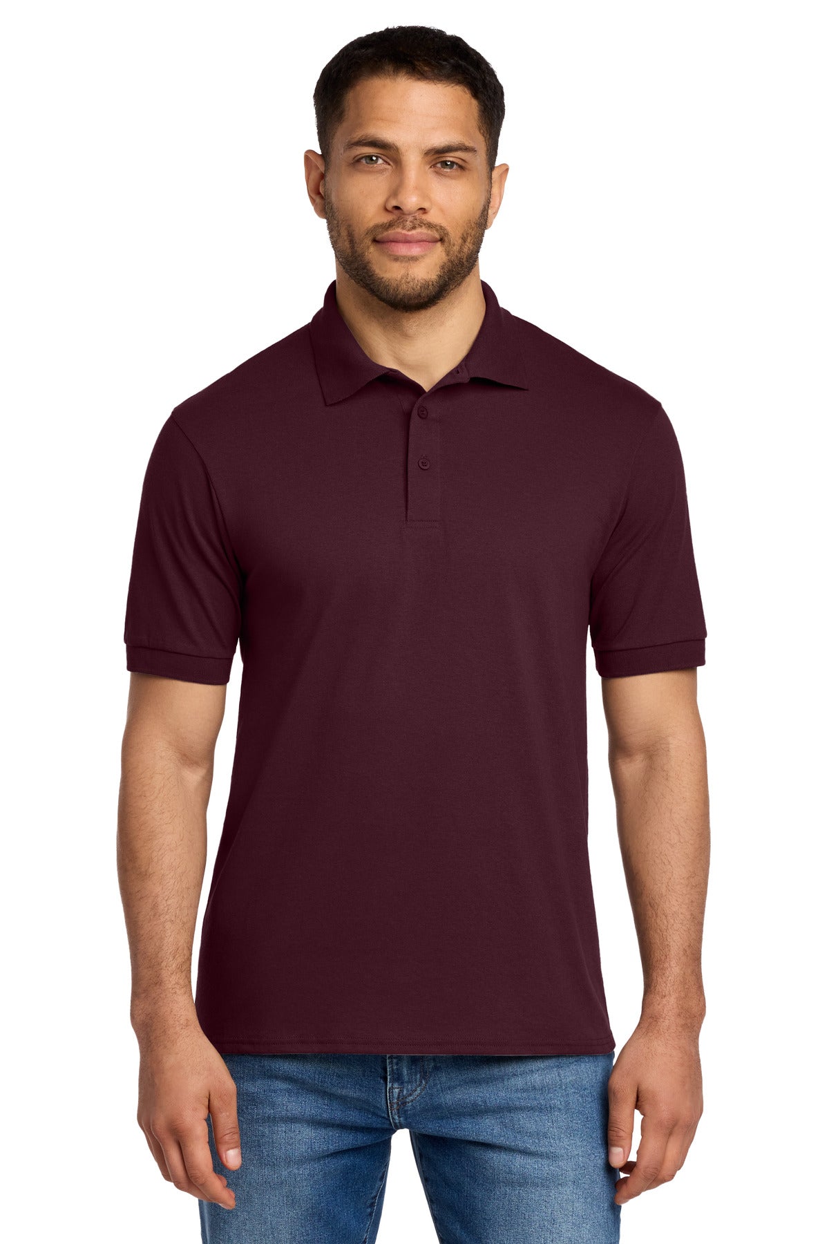 Polo de punto jersey Port & Company Core Blend (KP55)