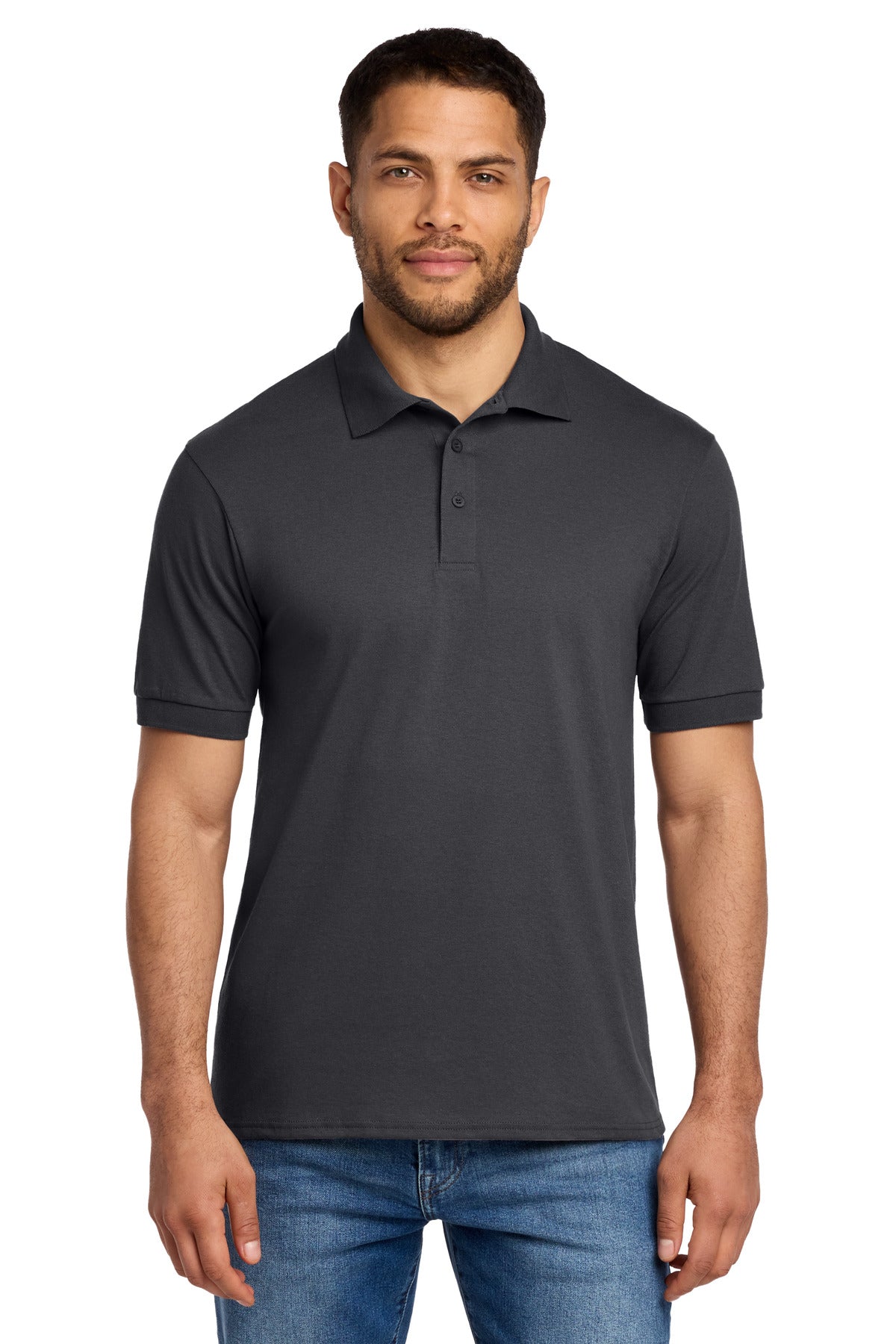 Polo de punto jersey Port & Company Core Blend (KP55)
