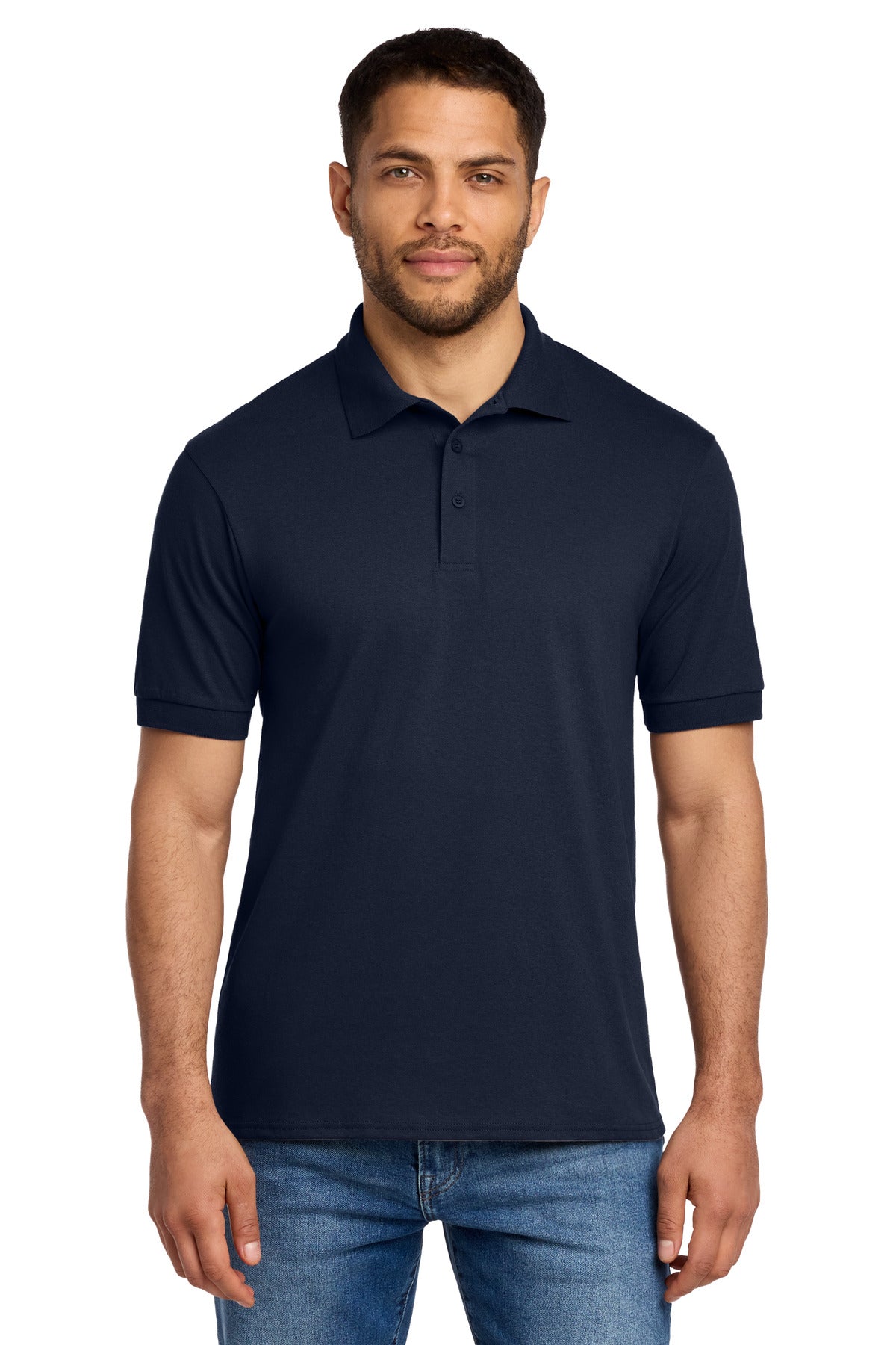 Polo de punto jersey Port & Company Core Blend (KP55)