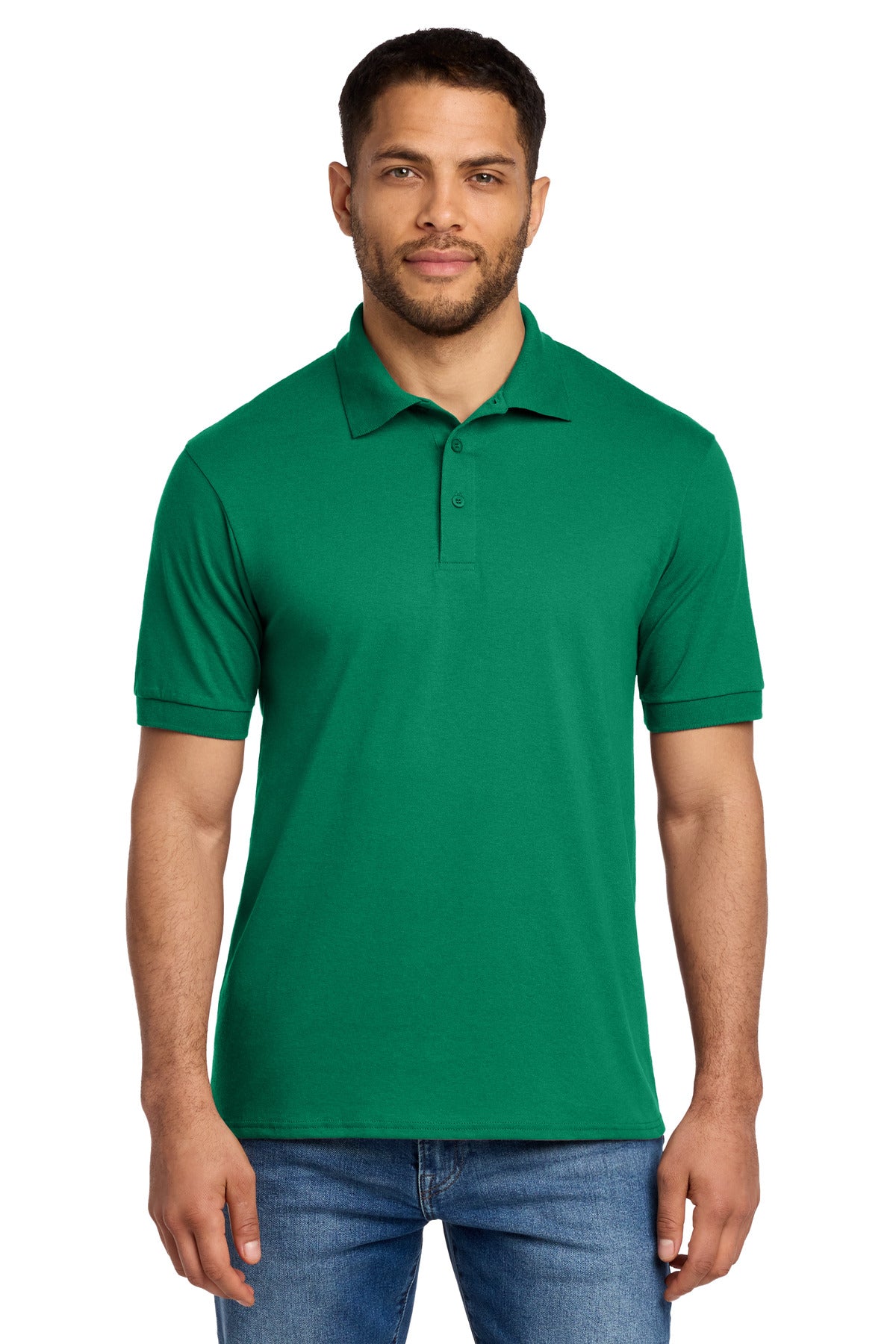 Polo de punto jersey Port & Company Core Blend (KP55)