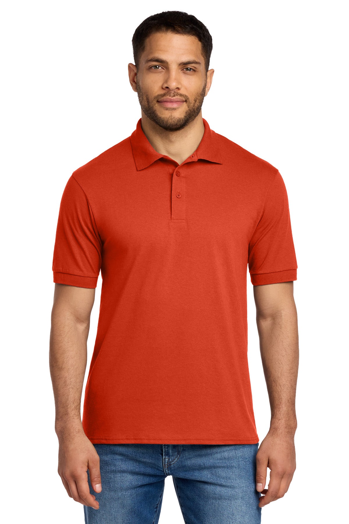 Polo de punto jersey Port & Company Core Blend (KP55)