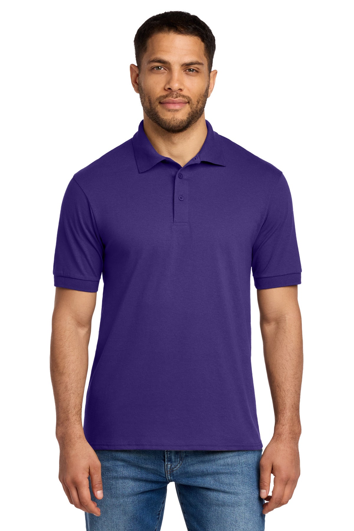 Polo de punto jersey Port & Company Core Blend (KP55)