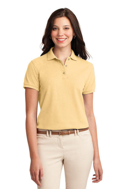 Polo Port Authority Silk Touch™ para mujer (L500)